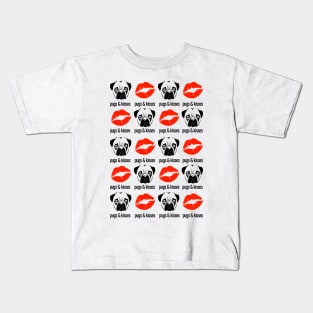 Pugs & Kisses Kids T-Shirt